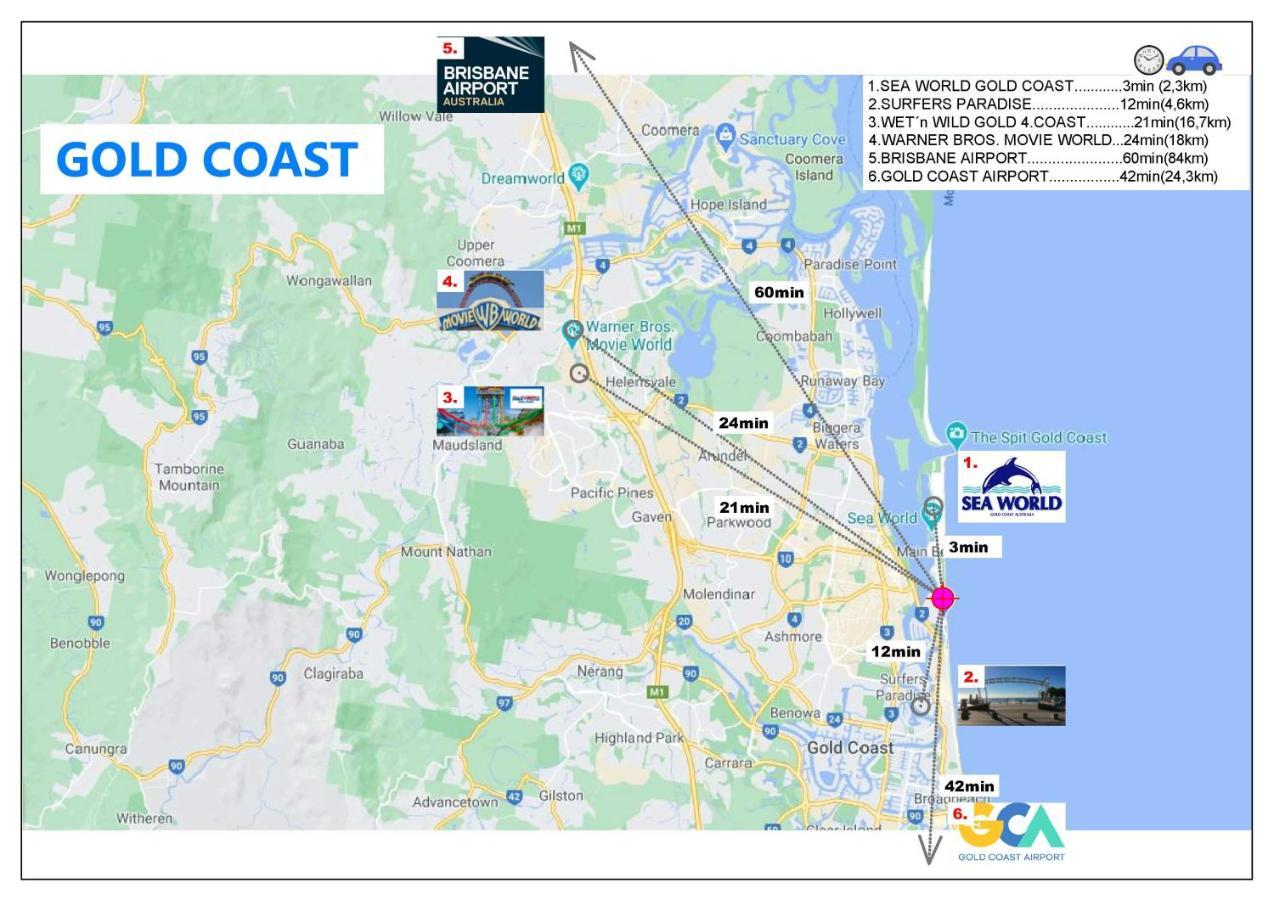 Beachside/ Paradise Best Views Gold Coast Exterior foto